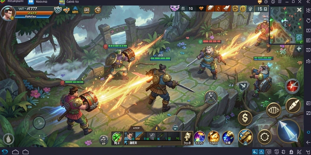 Tampilan menarik dan gameplay mendebarkan dalam game SLG.