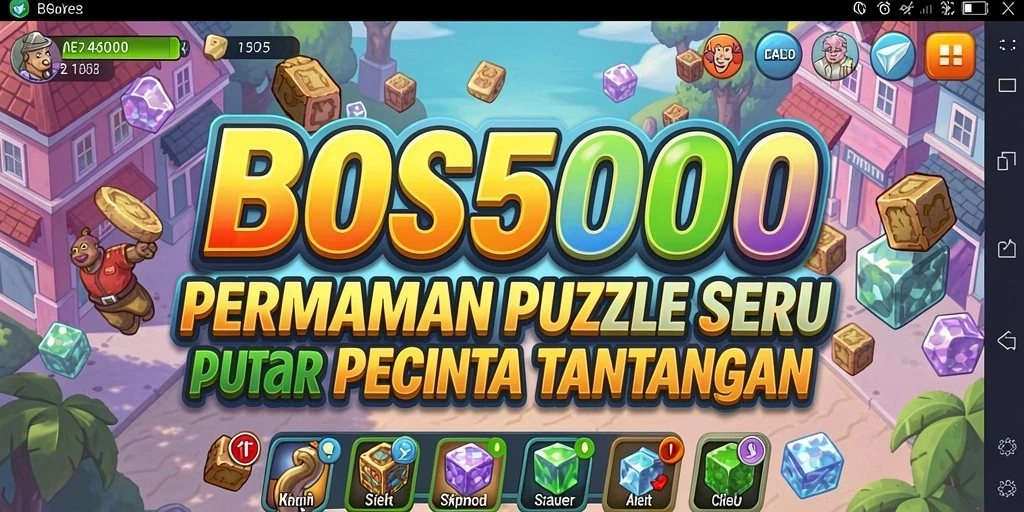 Tampilan gameplay <strong>BOS5000</strong> yang menantang dan interaktif.