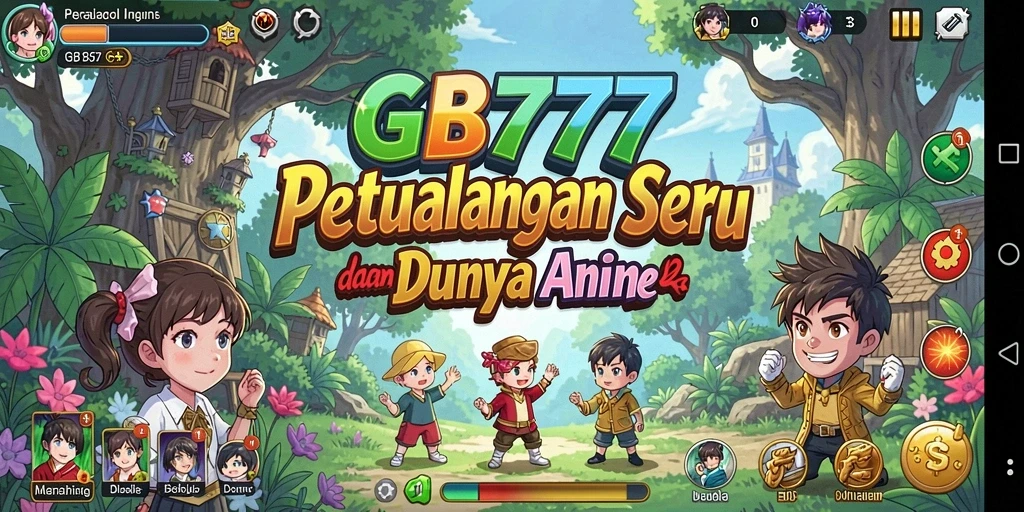 Screenshot GB777 menampilkan aksi seru dan karakter Anime yang keren.