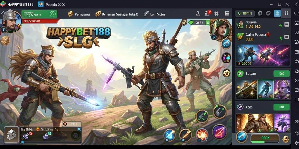 Tampilan gameplay seru dari HAPPYBET188 yang penuh strategi.