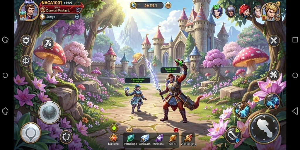Tampilan seru dari gameplay NAGA1001 yang memikat.