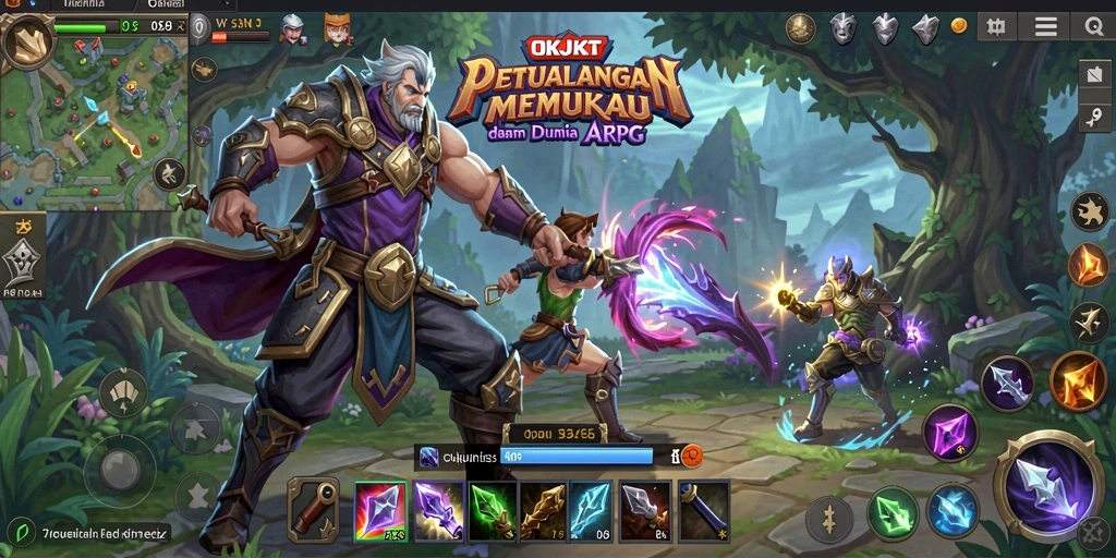 Gameplay ARPG OKJKT yang menegangkan dan visual yang memukau.