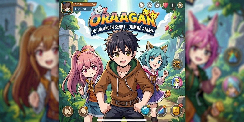 Menampilkan gameplay seru dengan karakter anime yang ikonik.