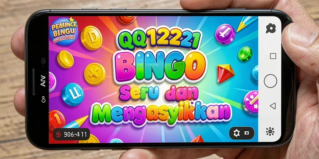 Screenshot utama QQ1221 menampilkan gameplay seru Bingo.
